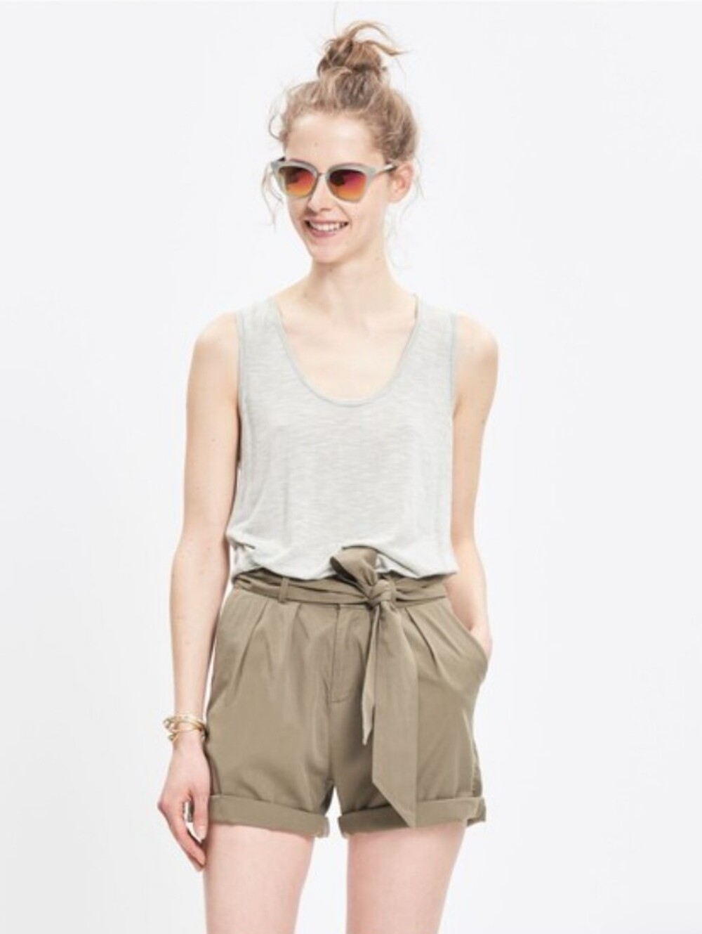 Madewell Sullivan Tie-Waist  distant surplus Size 6‎